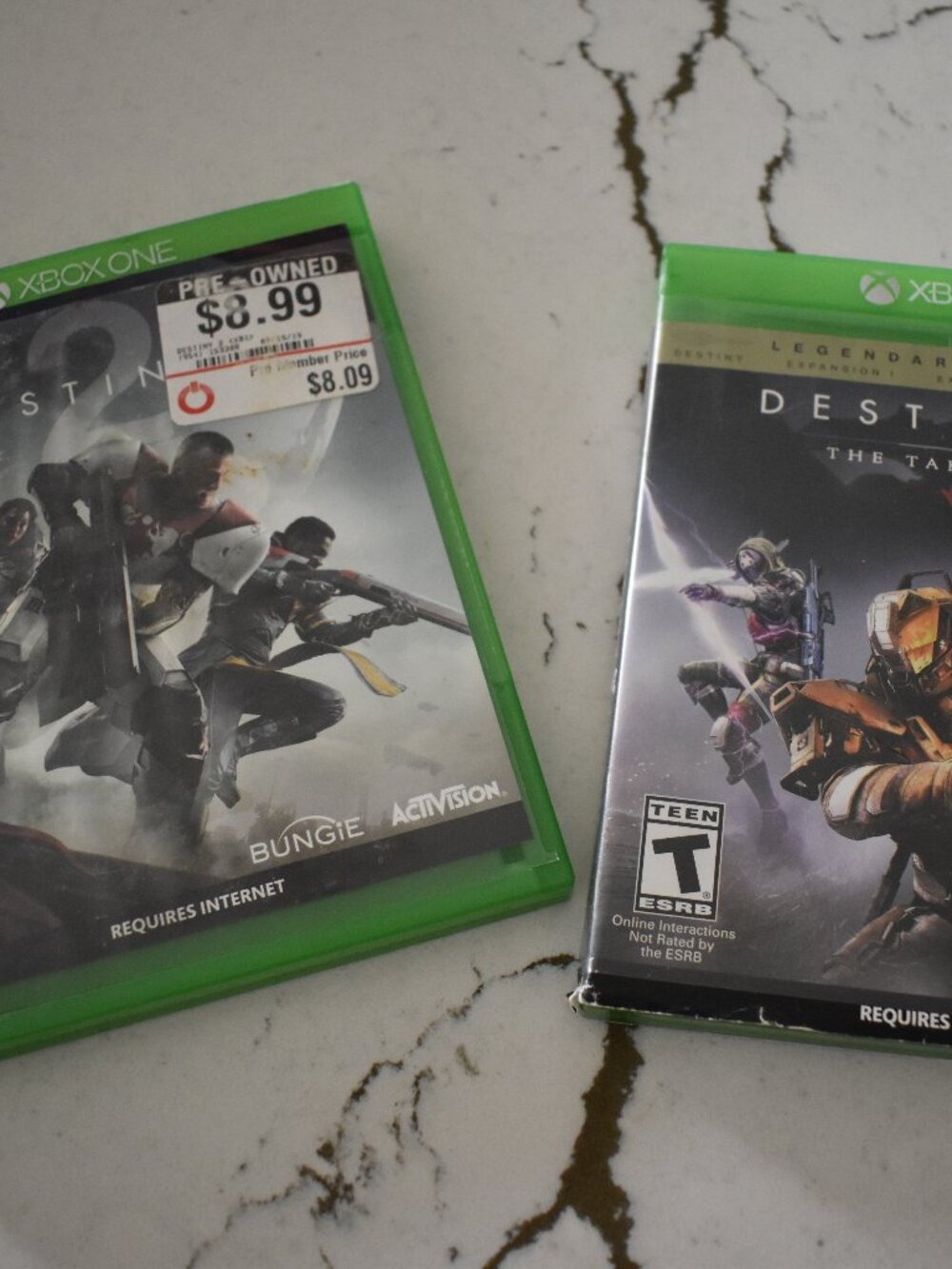 Xbox One Destiny & Destiny The Taken King Legendary Edition 2 Game Bundle CIB